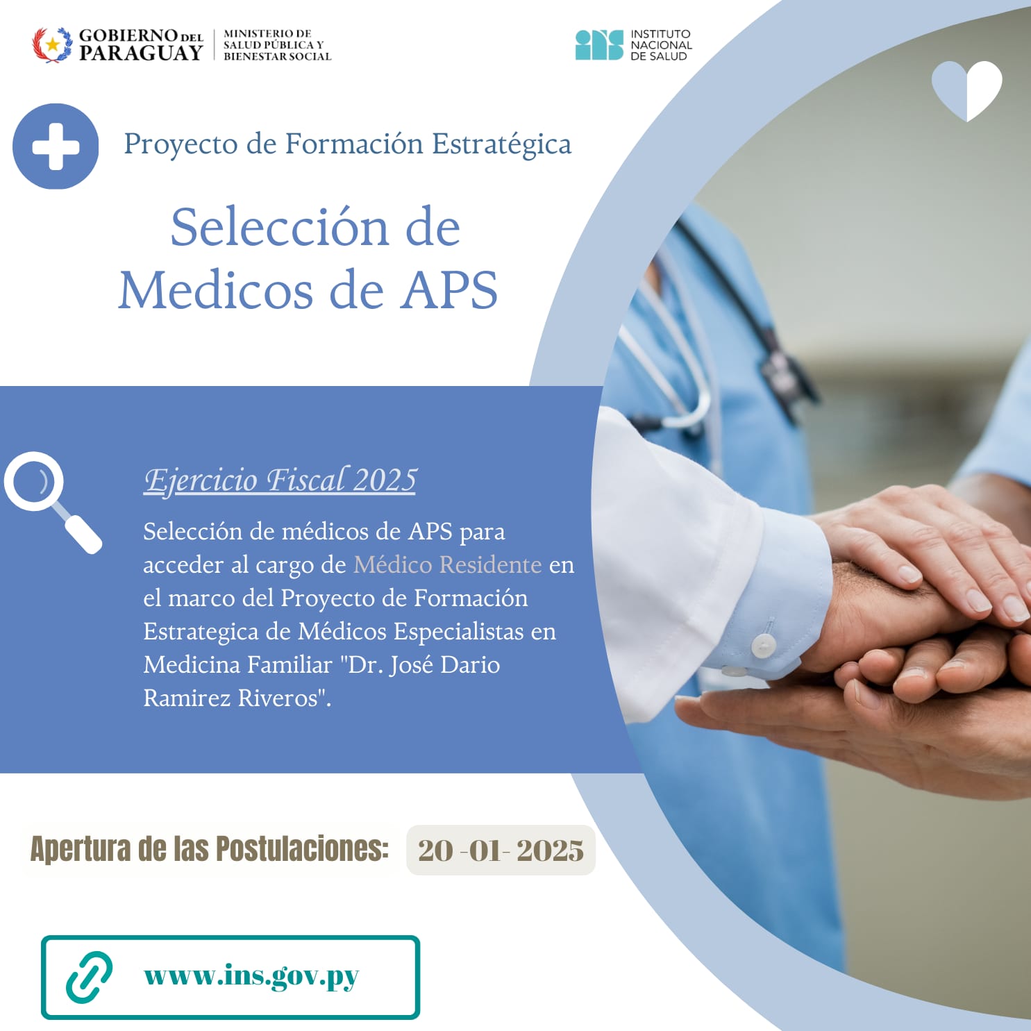 Convocatoria Médicos APS